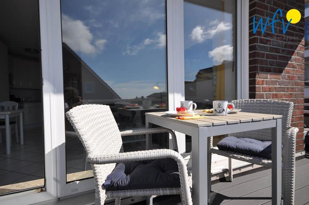 Haus Strandblick Ferienwohnung 15 ヴァンガーオーゲ エクステリア 写真